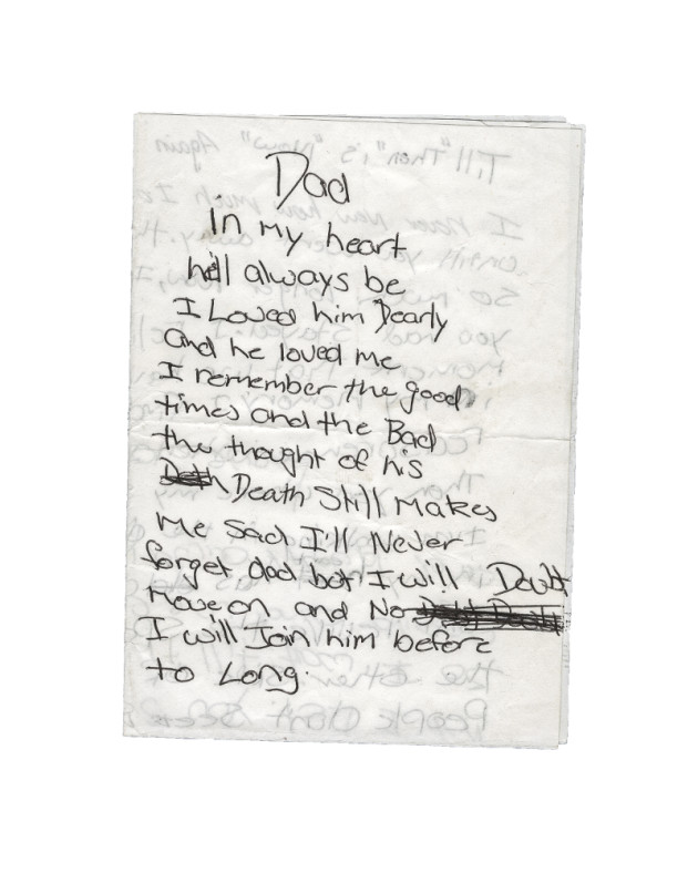 Found Poem #2. &copy; Chris Bowes.